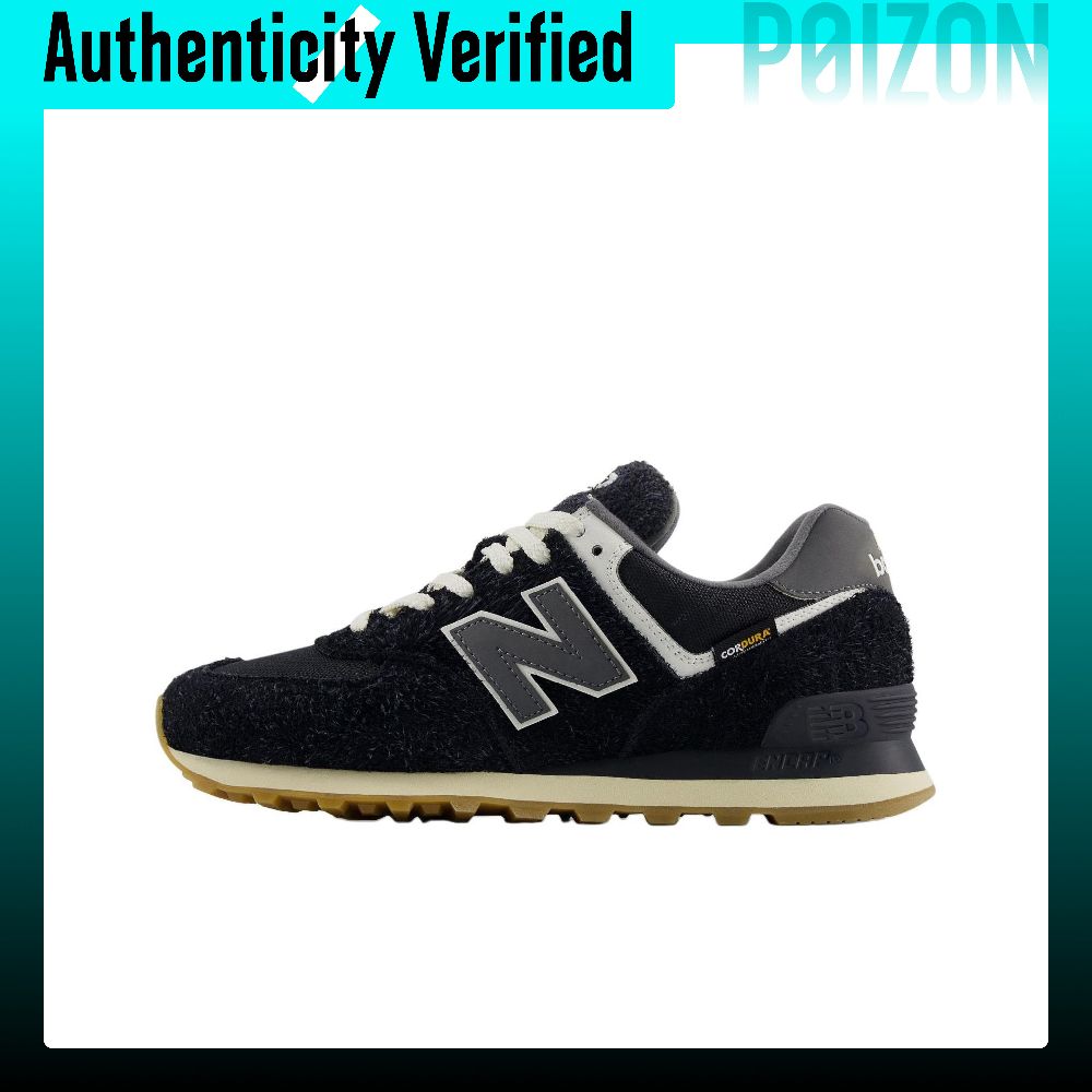 New Balance Shoes 574 - ニューバランス NB 574 メッシュ、レザーサポート ロートップ カジュアルシューズ