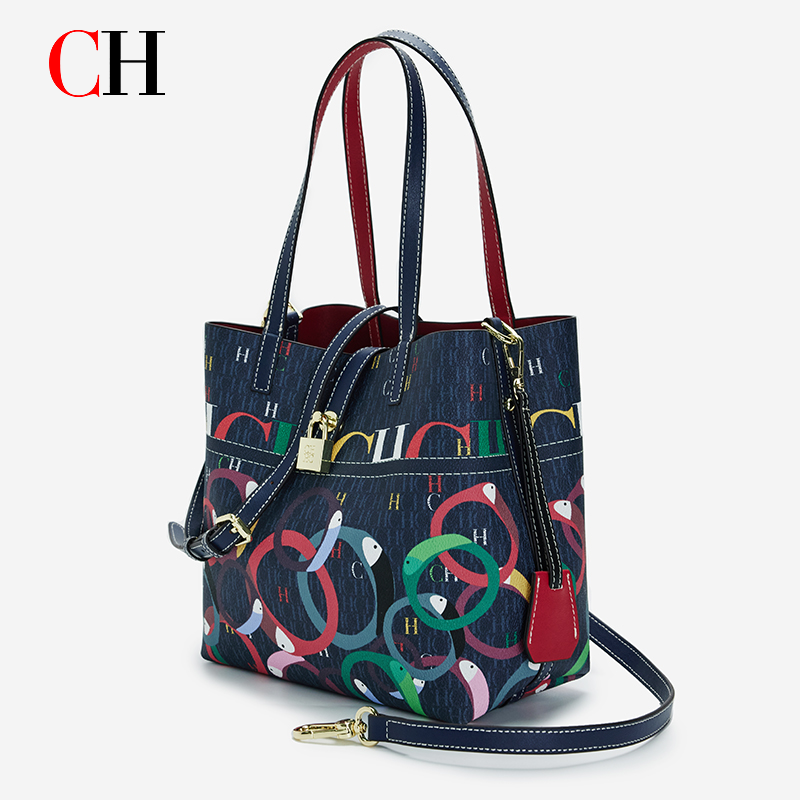 Tote Bag Beach - CH レディース 大容量プリントトートバッグ、ファッション感あふれるレターパターンのハンドバッグ、カジュアルなショルダーバッグ、クロスボディバッグ、女性用ショッピングバッグ、旅行用バッグ。