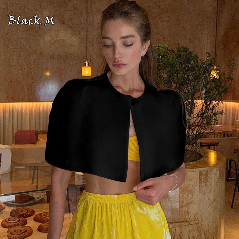 Crop Top Crochet - クリエイティブギフト パッチワークタンクトップ ソリッド エレガント カーディガン Y2K