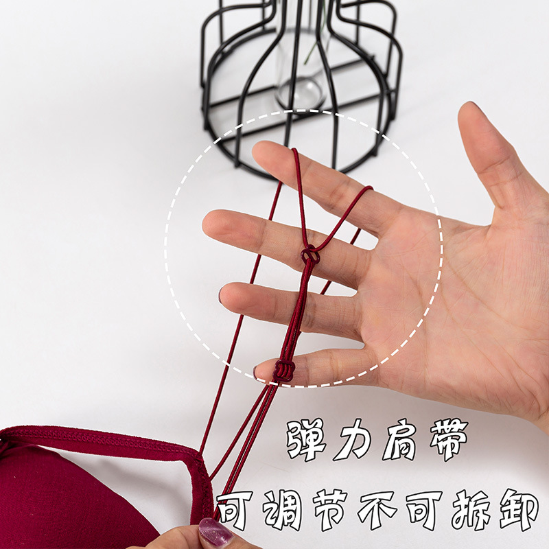 女性のためのセクシーな3Dスポーツブラ,下着の強化,フロント - Bralette Triangle Set のレビューと価格