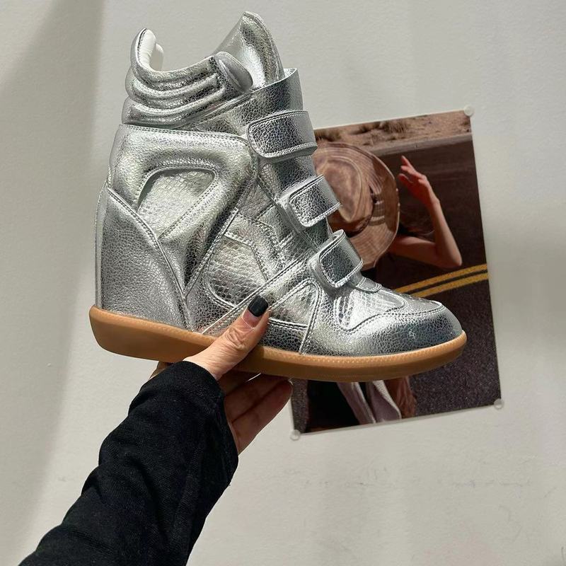 レディースハイカット隠しヒールスニーカー 2026年春新作  - Wedge Espadrille Women のレビューと価格